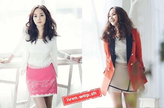 Park Min Young tươi tắn trong trang phục xuân hè